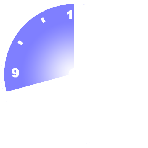 2550 Sekunden nach (inverse Darstellung)