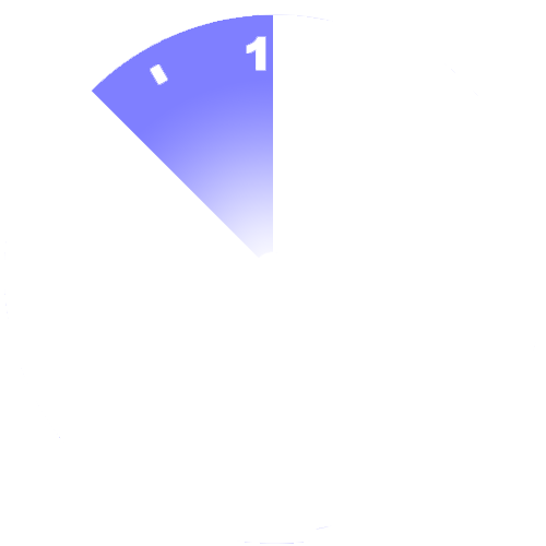 3150 Sekunden nach (inverse Darstellung)